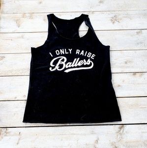 ⚾️New⚾️Womens (MOM) Racerback Ballers Tank